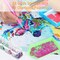 2 Pack Diamond Embroidery Box, Colorful Diamond Painting Storage Box Containers Each with 28 Mini Compartments Grids Mosaic Kits Accessories Storage Box and Cross Stitch Tools for DIY Art Craft